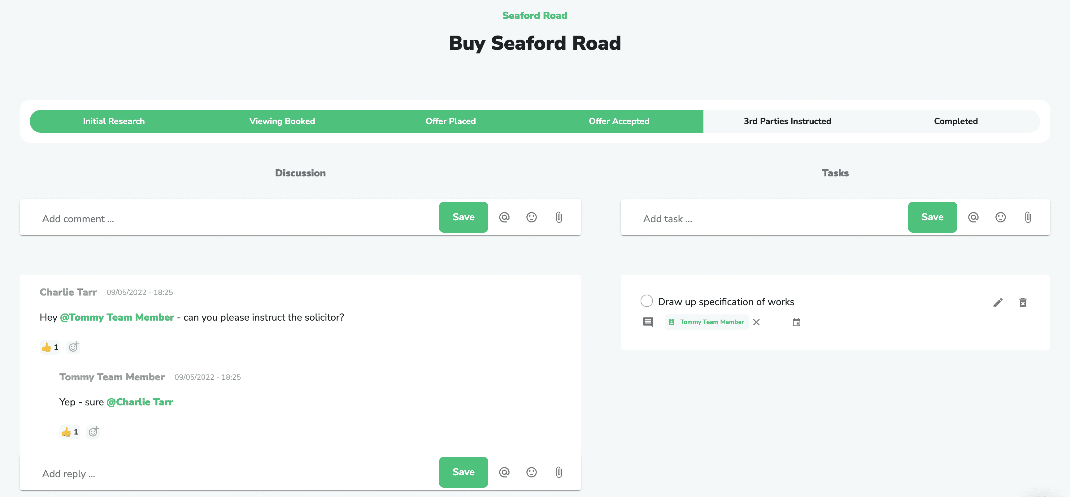 Buy the property. Say hello to workflows.