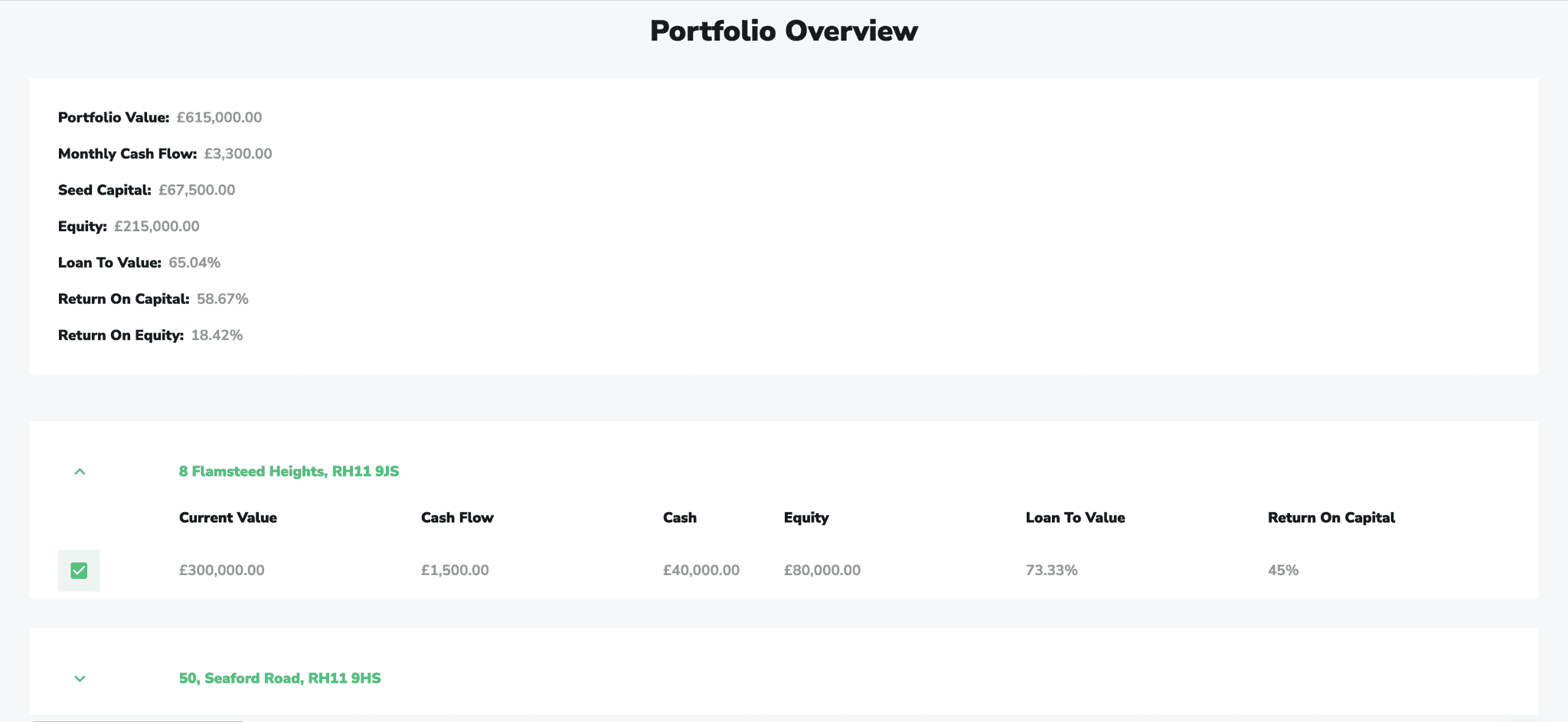 Manage and repeat. With full portfolio management.