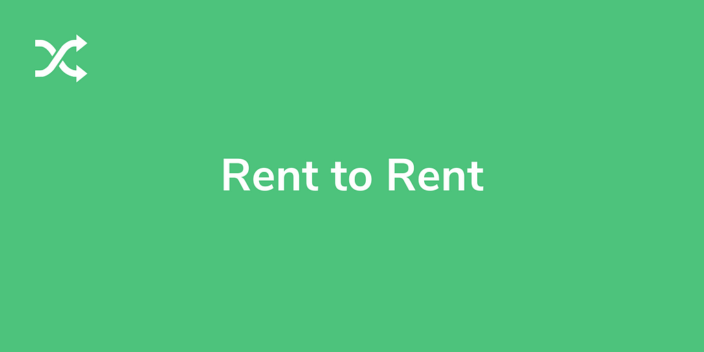 Rent to rent deals