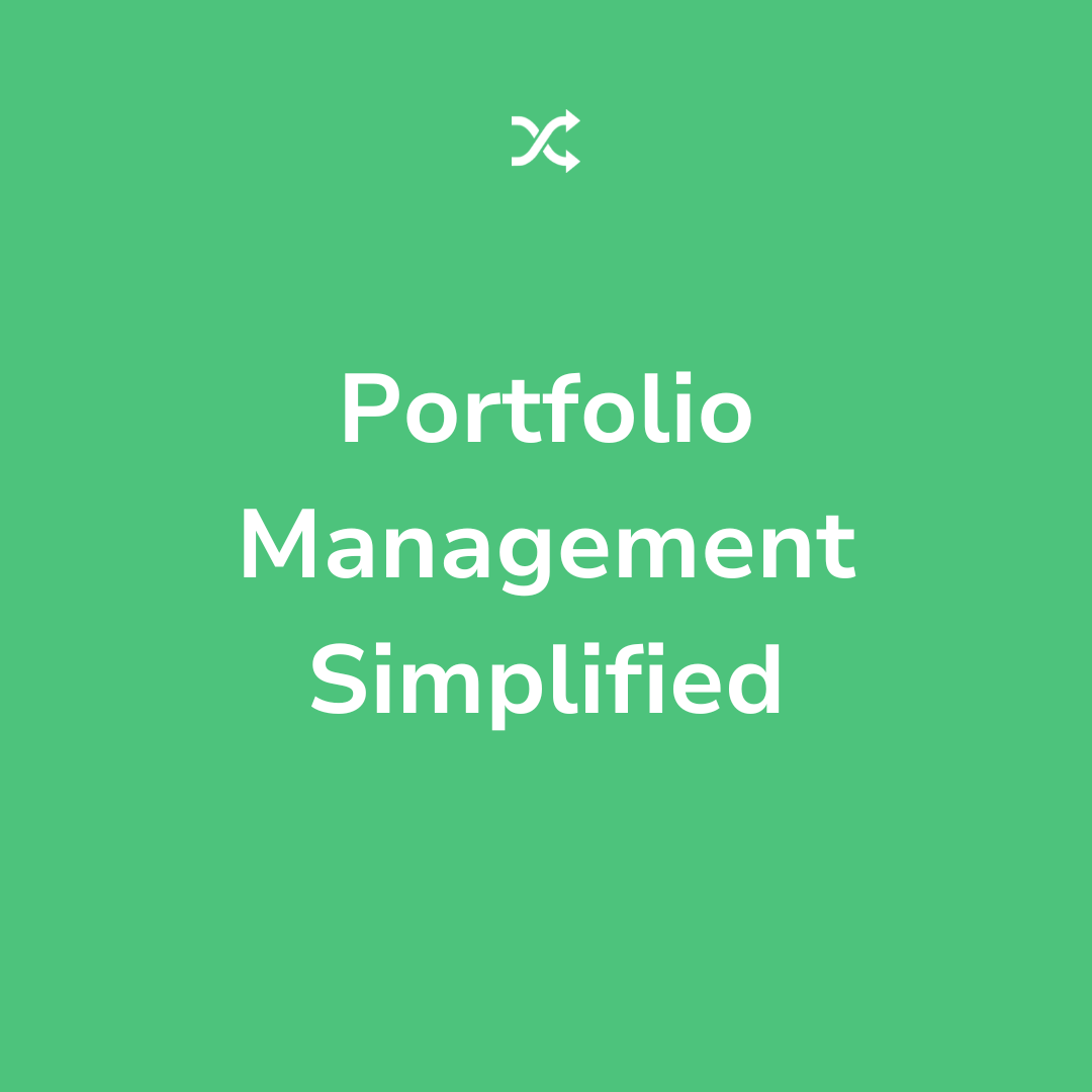 Portfolio management simplified